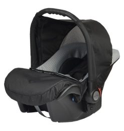 Бебешко кошче за кола Baby Merc Zipy - Черно и сиво