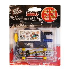 Играчка за пръсти Skateboard, сив