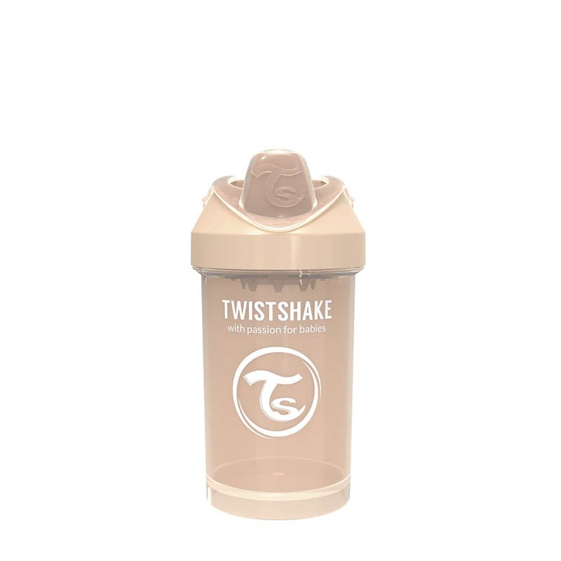 Пре?
одна чаша Twistshake 300 мл 8+ месеца бежова